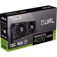 کارت گرافیک ASUS Dual GeForce RTX 4070 Ti Super OC Edition 16GB GDDR6X 256Bit