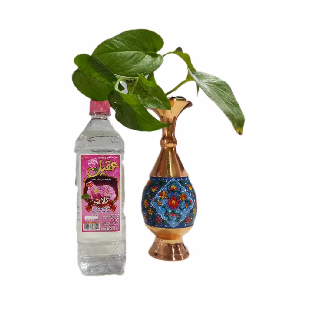 گلاب دوآتشه عقیل کاشان  یک لیتری