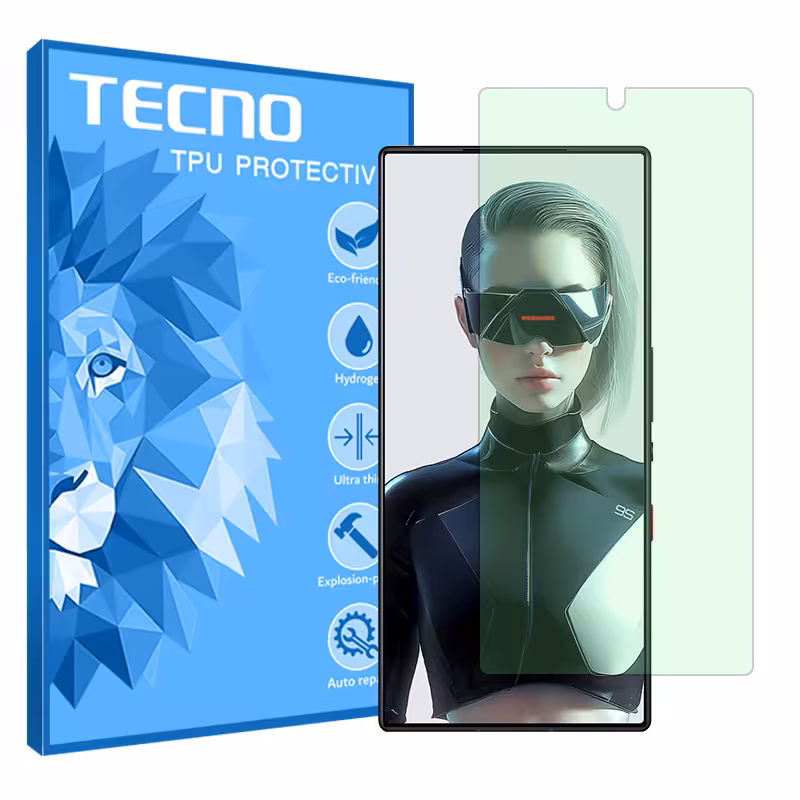 گلس زد تی ای nubia Red Magic 9S Pro مدل گرین لایت برند تکنو کد S