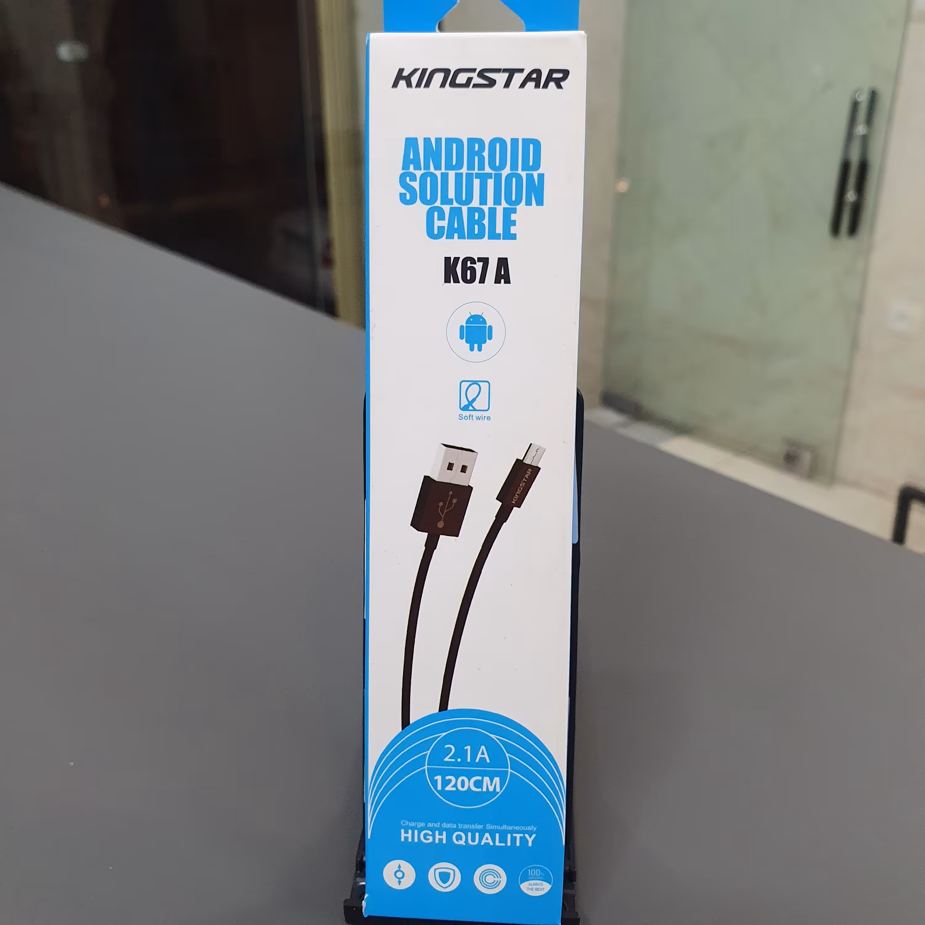 کابل شارژ USB به micro usb برند کینگ استار مدل k67A