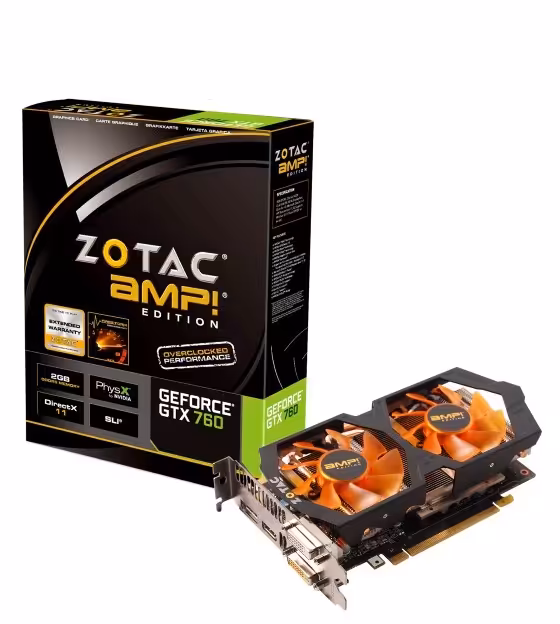 کارت گرافیک زوتاک مدل جی تی ایکس 760 ظرفیت 2 گیگابایت
