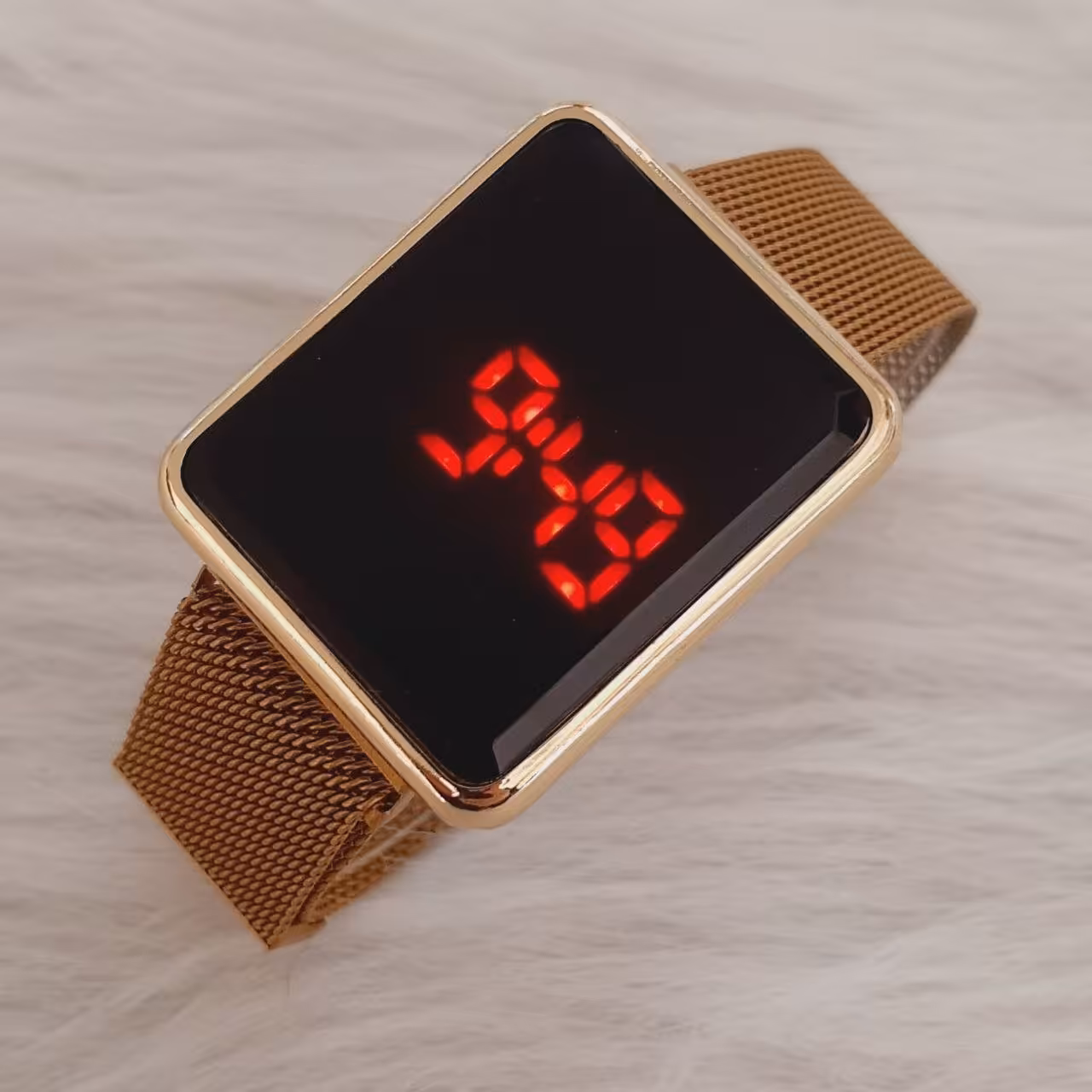 ساعت ال ای دی صفحه مستطیلی