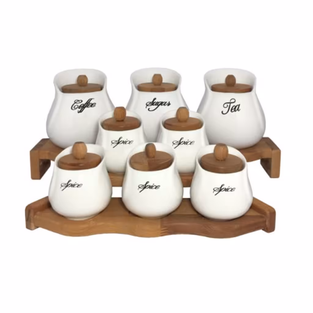 ست جا ادویه 8 پارچه امبیکو مدل 6065
