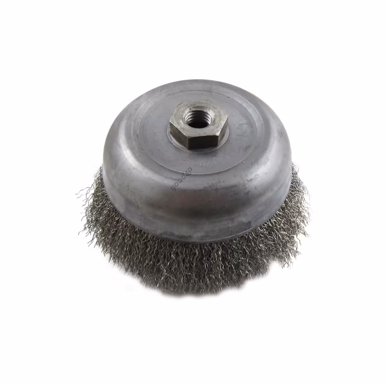 فرچه ( برس ) سیمی کاسه ای افشان 5 اینچ 12.5 سانتی متر استیل 316 ساب ایران ( کربلایی )