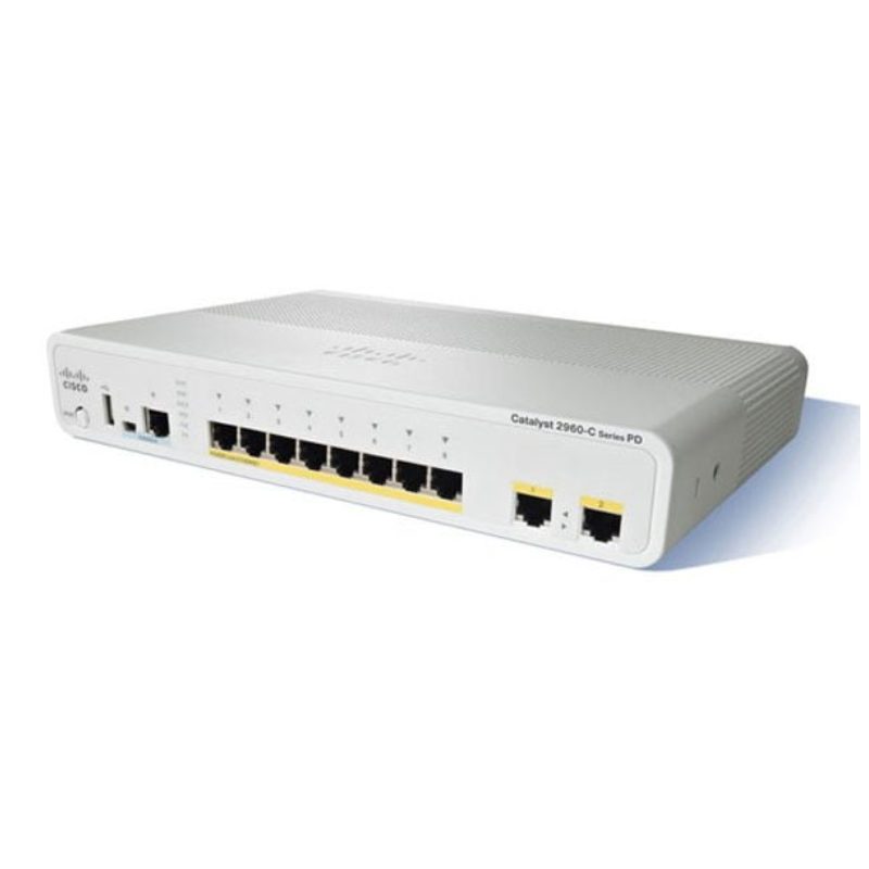 سوئیچ شبکه سیسکو 8 پورت WS-C2960CG-8TC-L