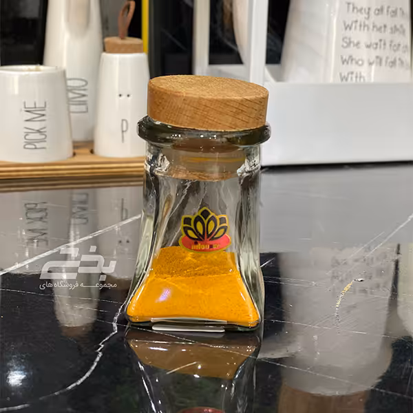 جا ادویه چوبی مدل کاج نیلوفر