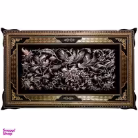 تابلو خاتم و قلمزنی طرح گل و مرغ و مدل 459018