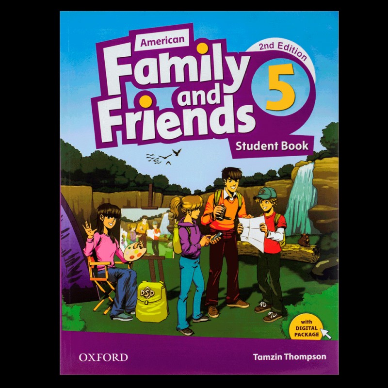 کتاب زبان انگلیسی فمیلی فرندز American family and friends 5