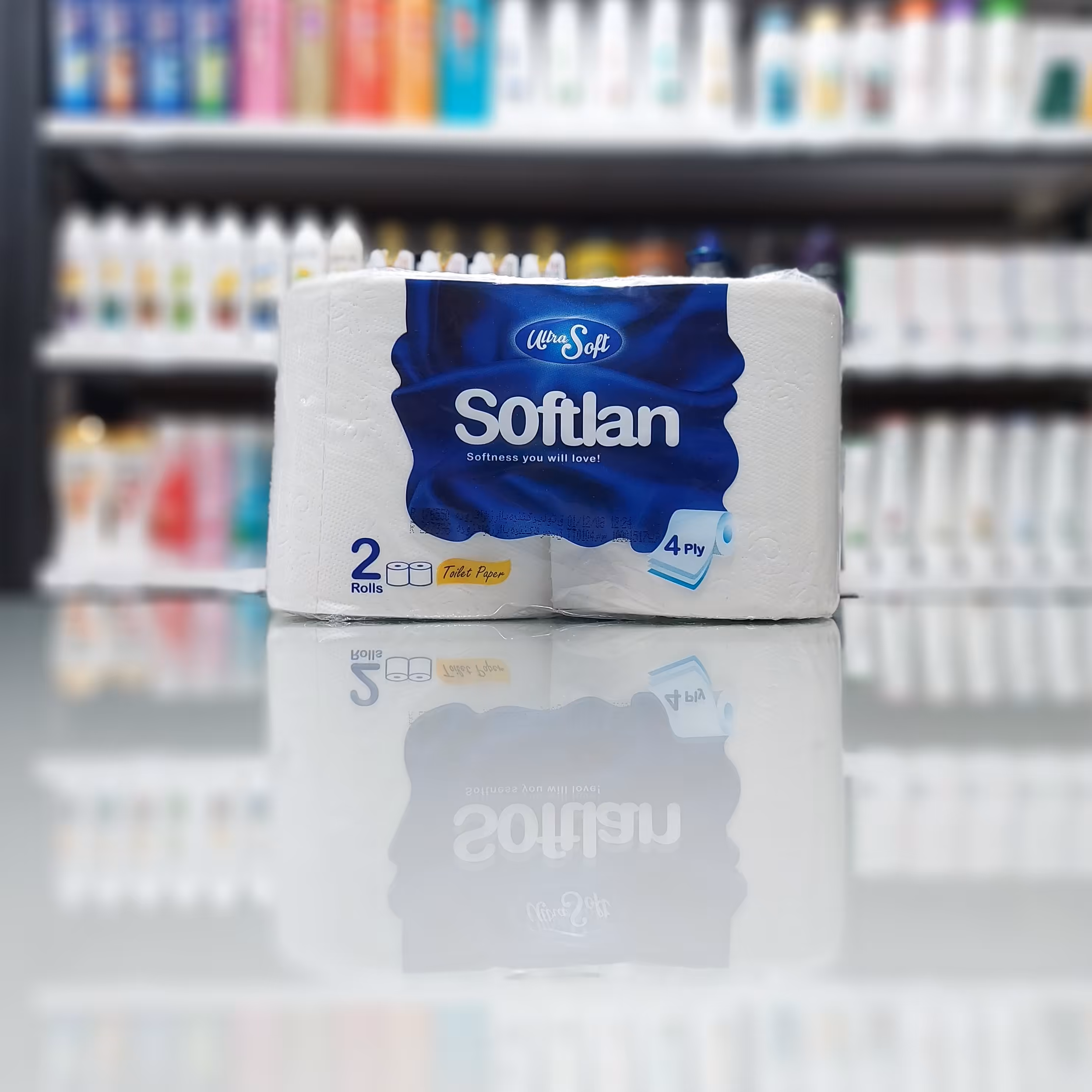 سافتلن دستمال توالت 2 رول 4لایه 