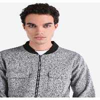 کت سبز مردانه ژاکت خاکستری بمب افکن معمولی Colin’s