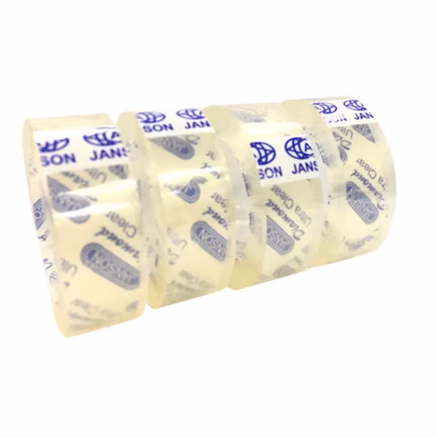 چسب شیشه ای جانسون کیفیت A آبی (4عددی)