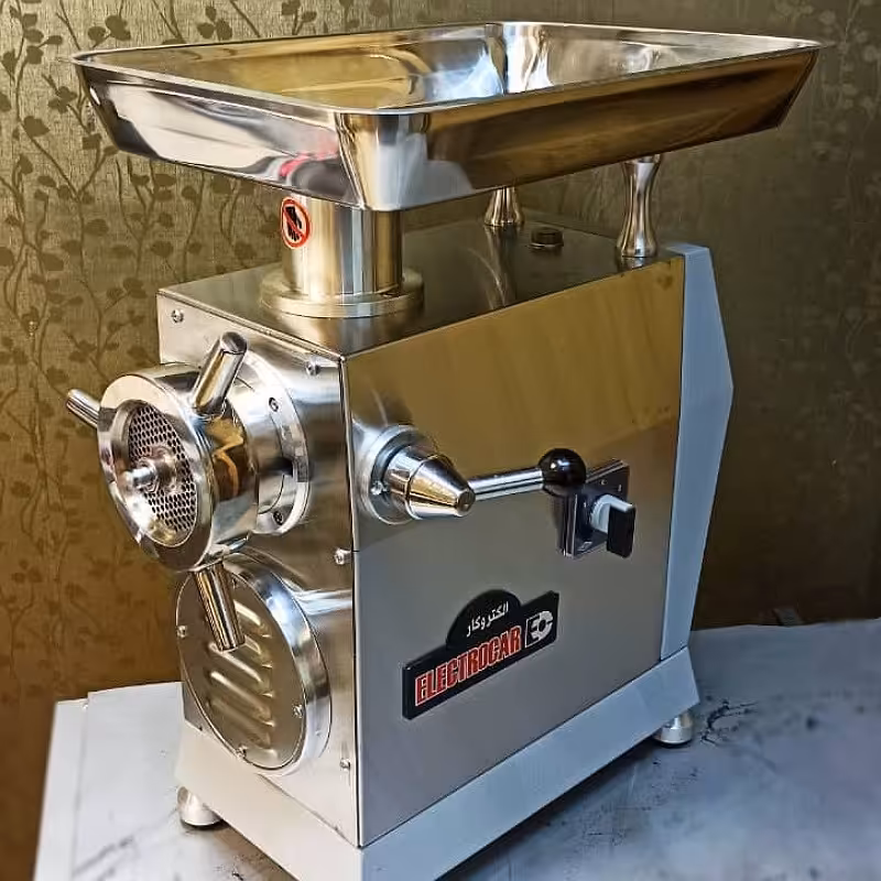 چرخ گوشت  الکتروکار با کیفیت وضمانت وخدمات پس از فروش ارسال با باربری وپس کرایه