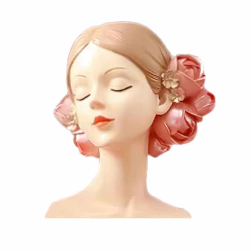 مجسمه مدل دختر گل آرا 