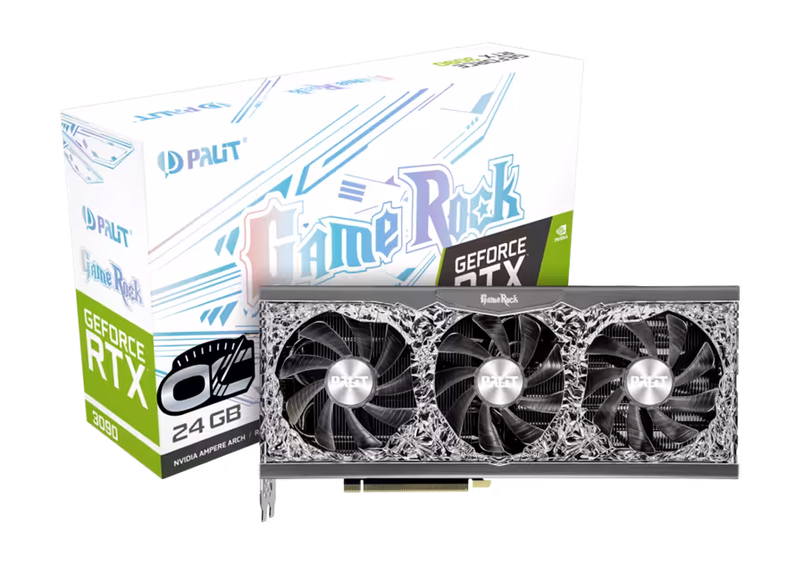 کارت گرافیک  پلیت مدل GeForce RTX™ 3090 GameRock OC حافظه 24 گیگابایت