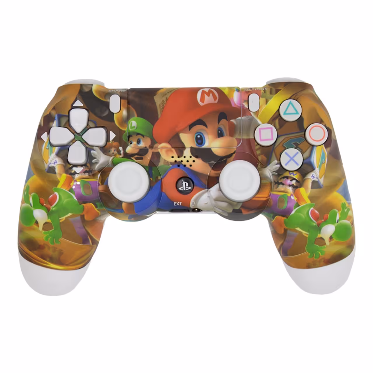 دسته بازی DualShock4 مخصوص پلی استیشن 4 طرح Super Mario