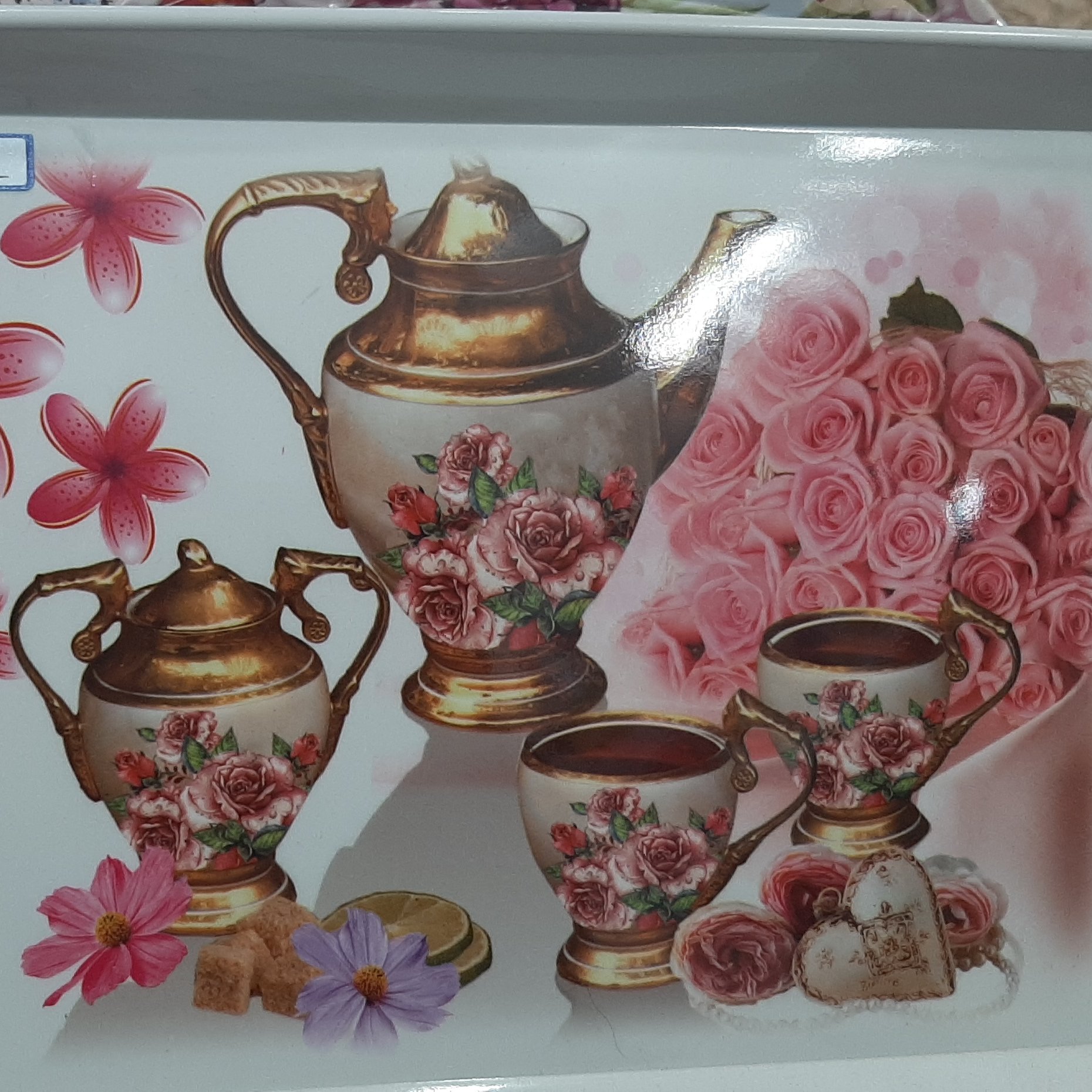 سینی ملامین طرحدارپک دوتایی