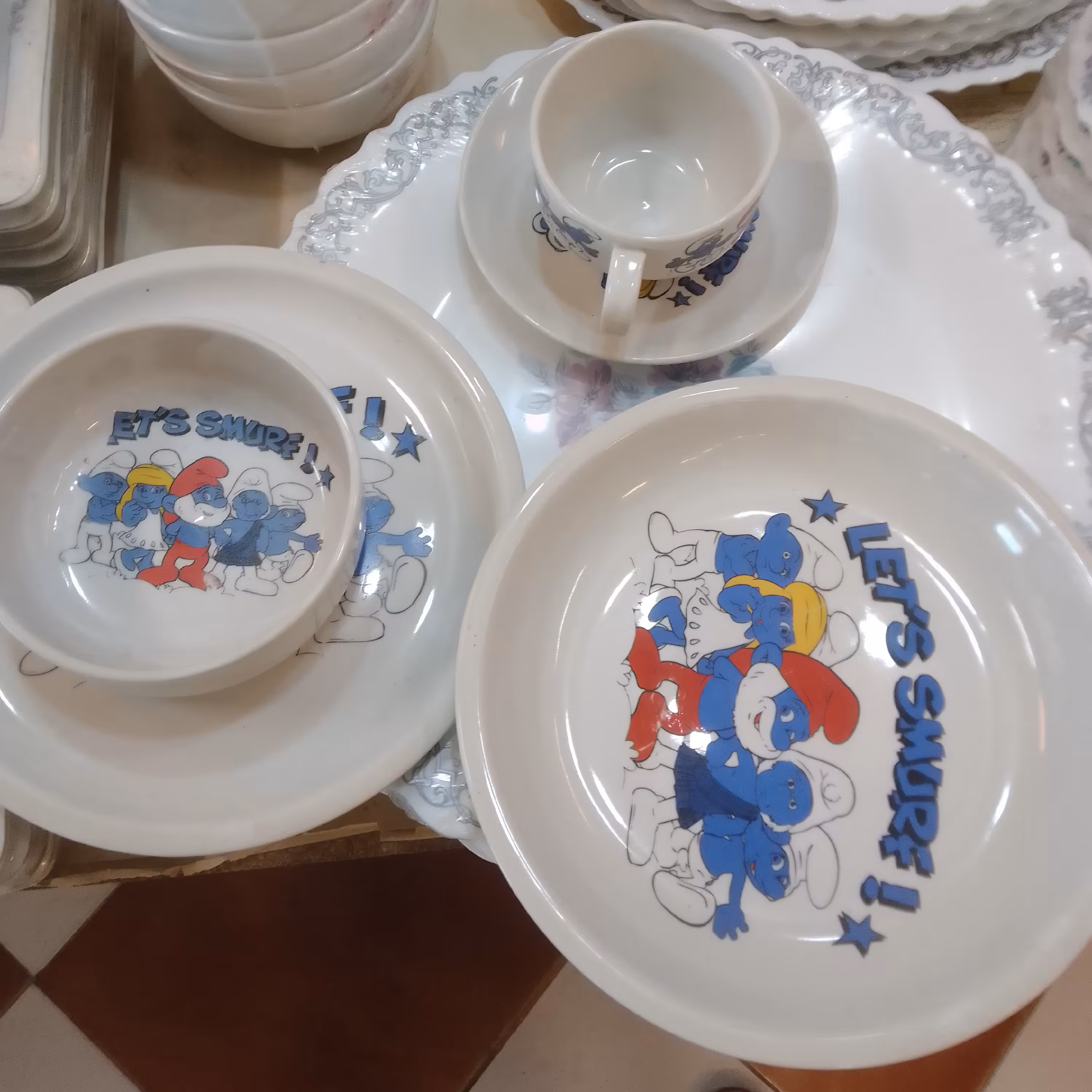 سرویس ظرف کودک 5 پارچه 