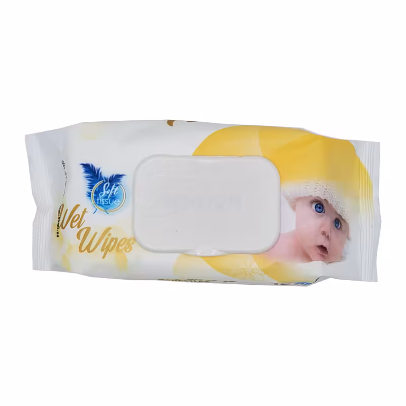 دستمال مرطوب بانیو مدل sensetive بسته 120 عددی