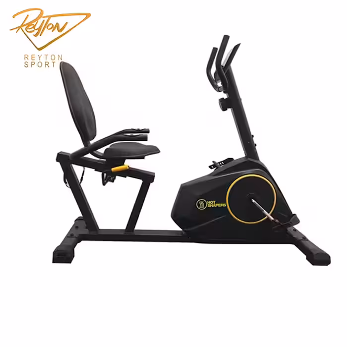 دوچرخه ثابت پشتی دار مگنتی برند مارشال فیتنس مدل MF116L