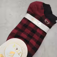 جوراب مچی زرشکی