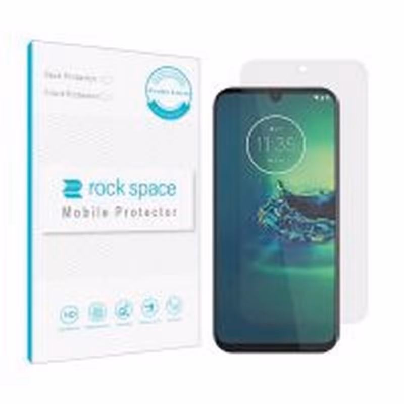 گلس نانو هیدروژل شفاف و ضد ضربه گوشی موتورولا Moto one vision plusبرند راک اسپیس