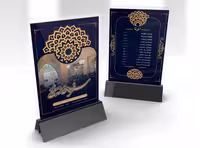 منو سفره خانه سنتی | گرافیک با طعم تربچه