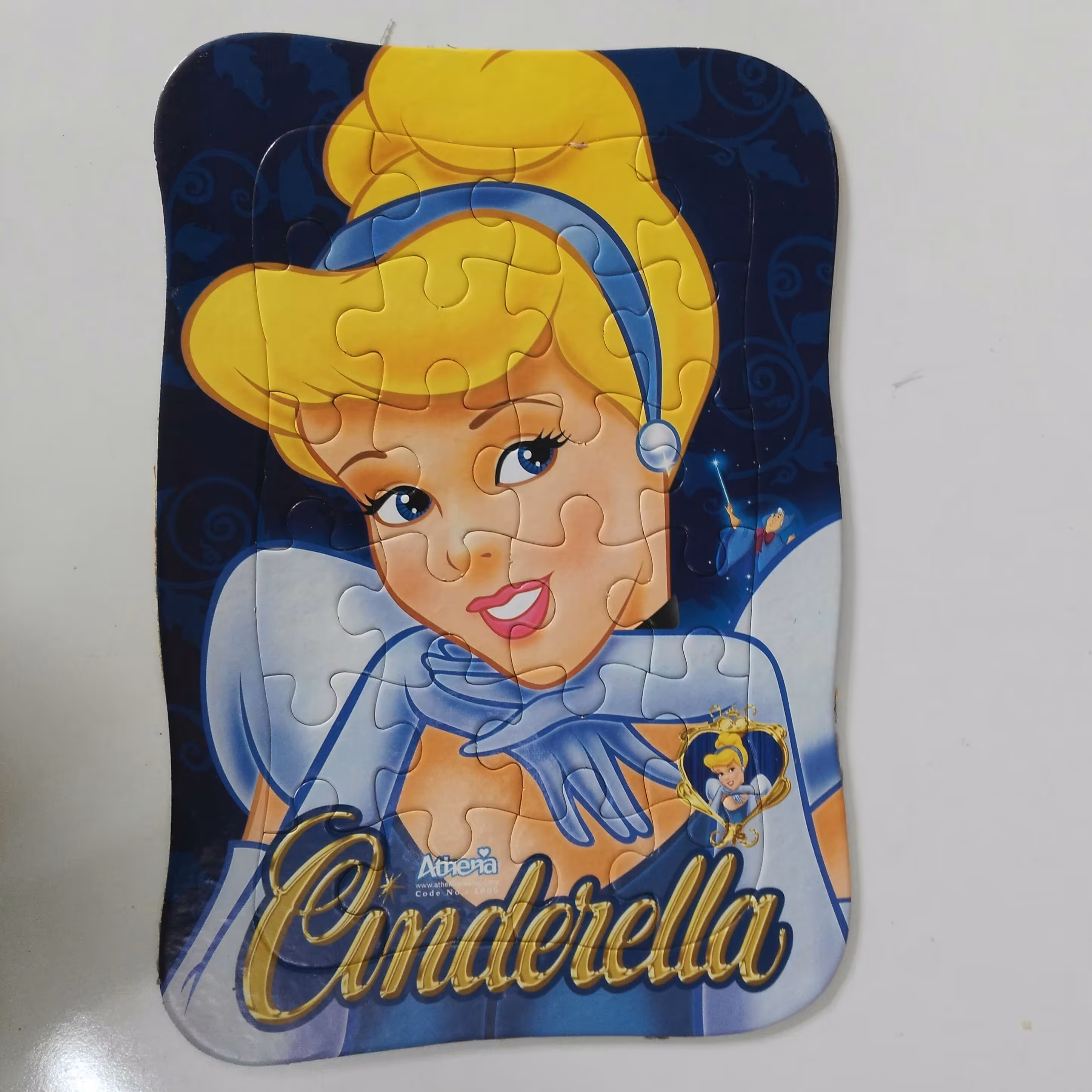 پازل طرح سیندرلا  24تکه ابعاد22*32