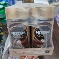 نسکافه گلد 200 گرمی اصل روسیه تاریخ بالا(بسته6 عددی