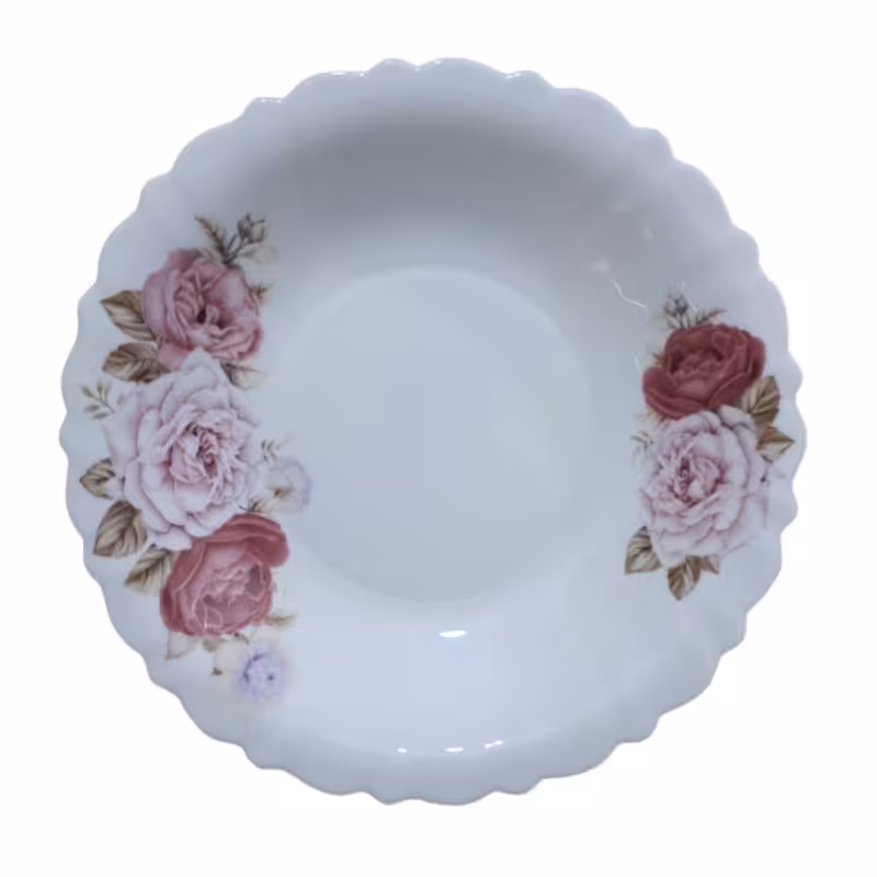 بشقاب خورش خوری پارس اپال مدل ملورین کد 132