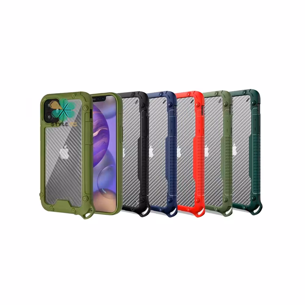 قاب محافظ گوشی اپل ایفون Apple iPhone 11 مدل Carbon Armor