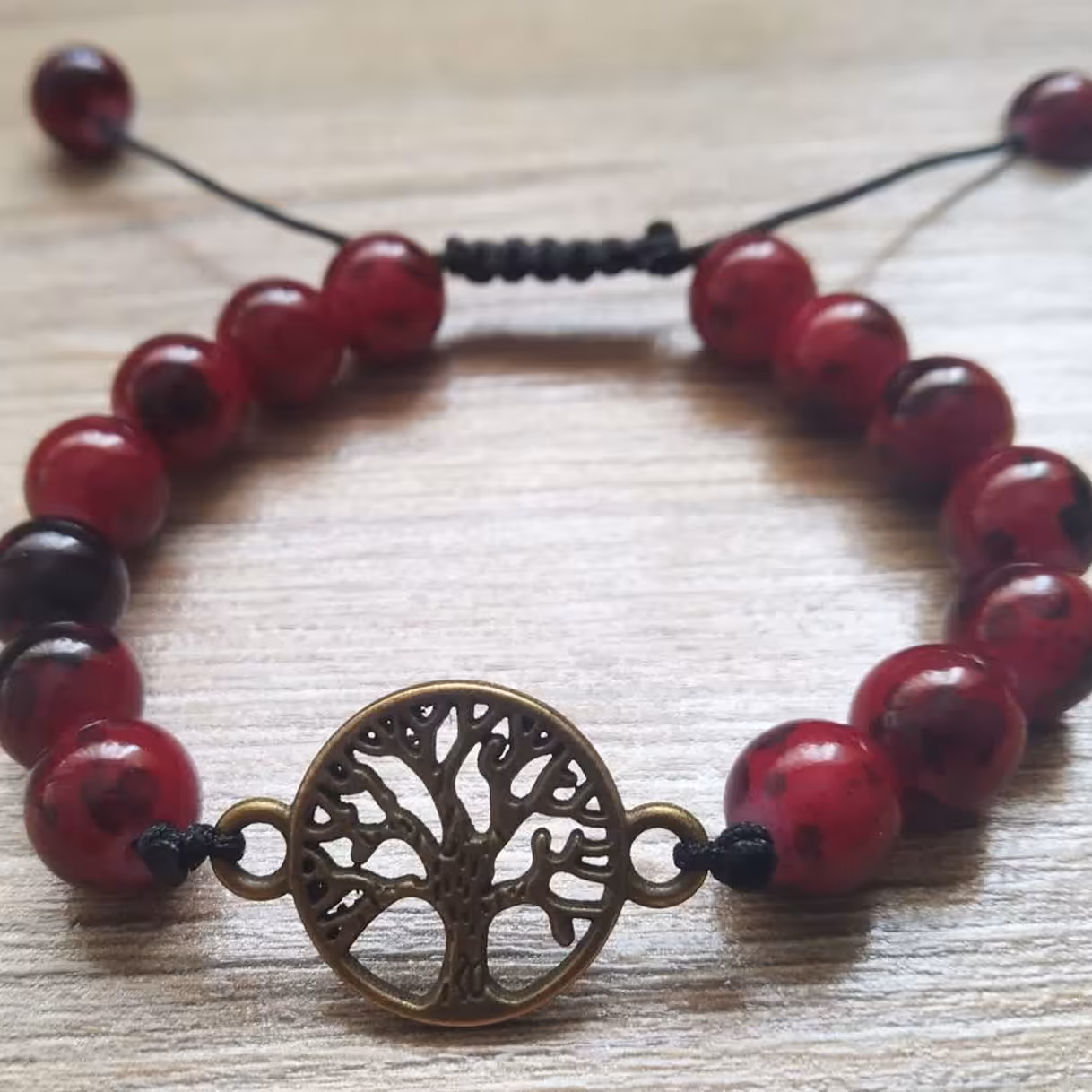 دستبند آبرنگی با پلاک 