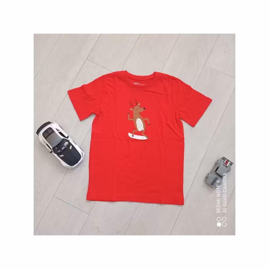 تیشرت اسپرت طرح گوزن