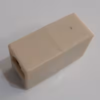 رابط بین راهی شبکه RJ45 رنگ کرمی