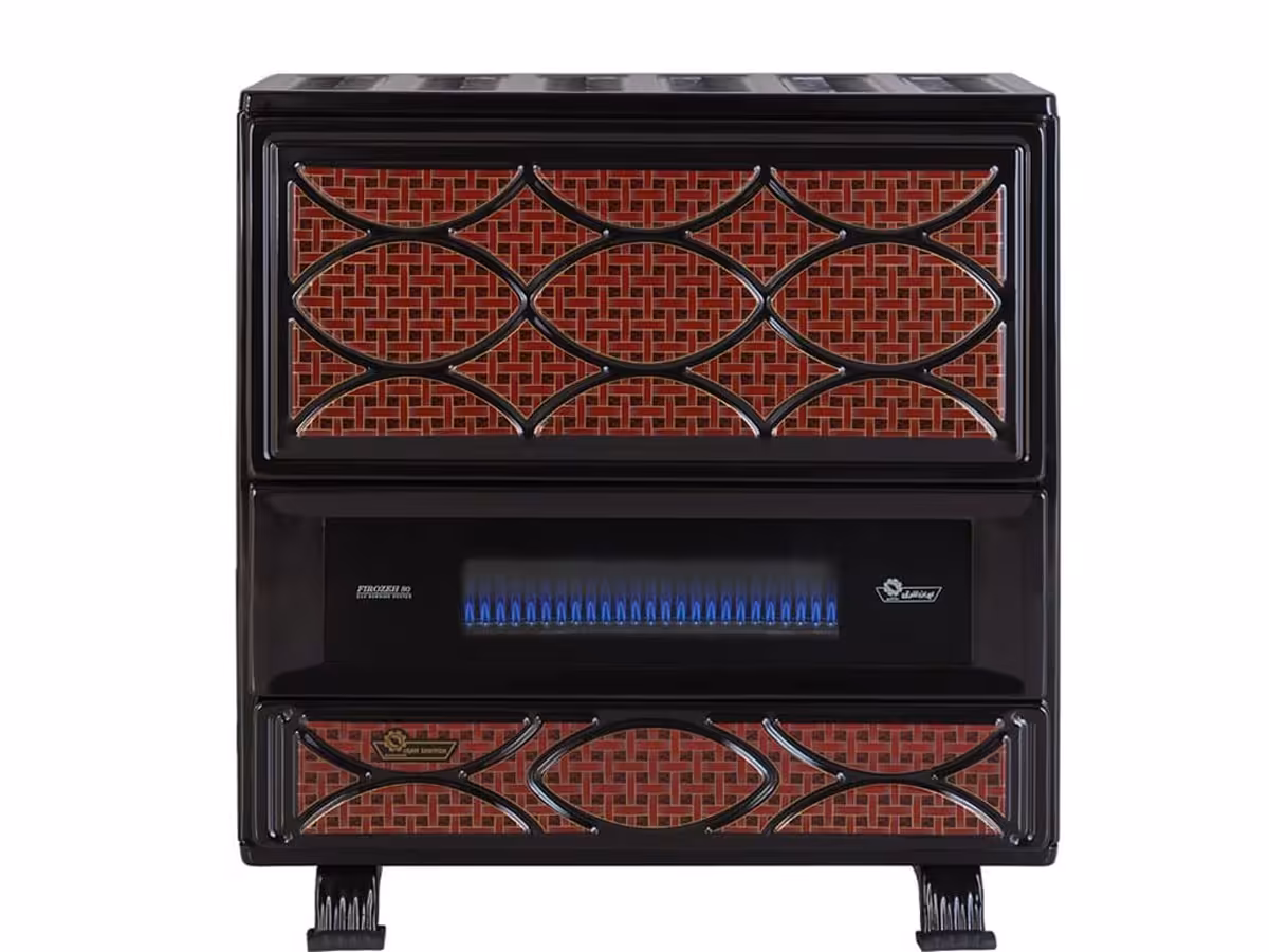 بخاری گازی ایران شرق مدل فیروزه 8000