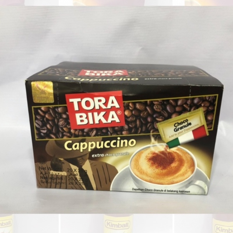 کاپوچینو تروبیکا مدل Cappuccino به همراه چوکوگرانول بسته 20 عددی ا اندونزی