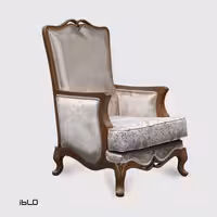 مبل یک‌نفره نئوکلاسیک لیونا (صدفی)