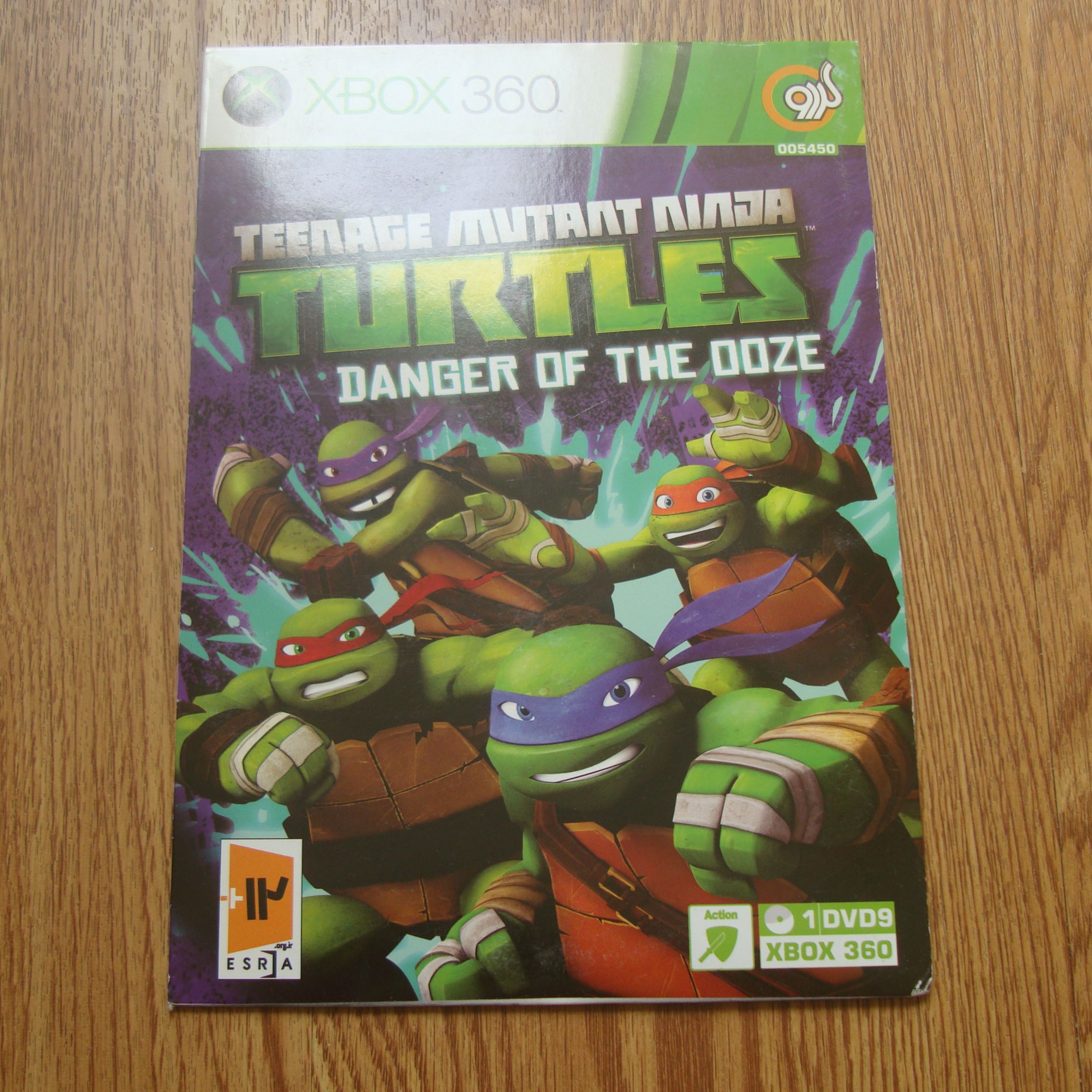 بازی ایکس باکس 360 اورجینال آکبند 1      لاک پشت های نینجا تینیج موتانت