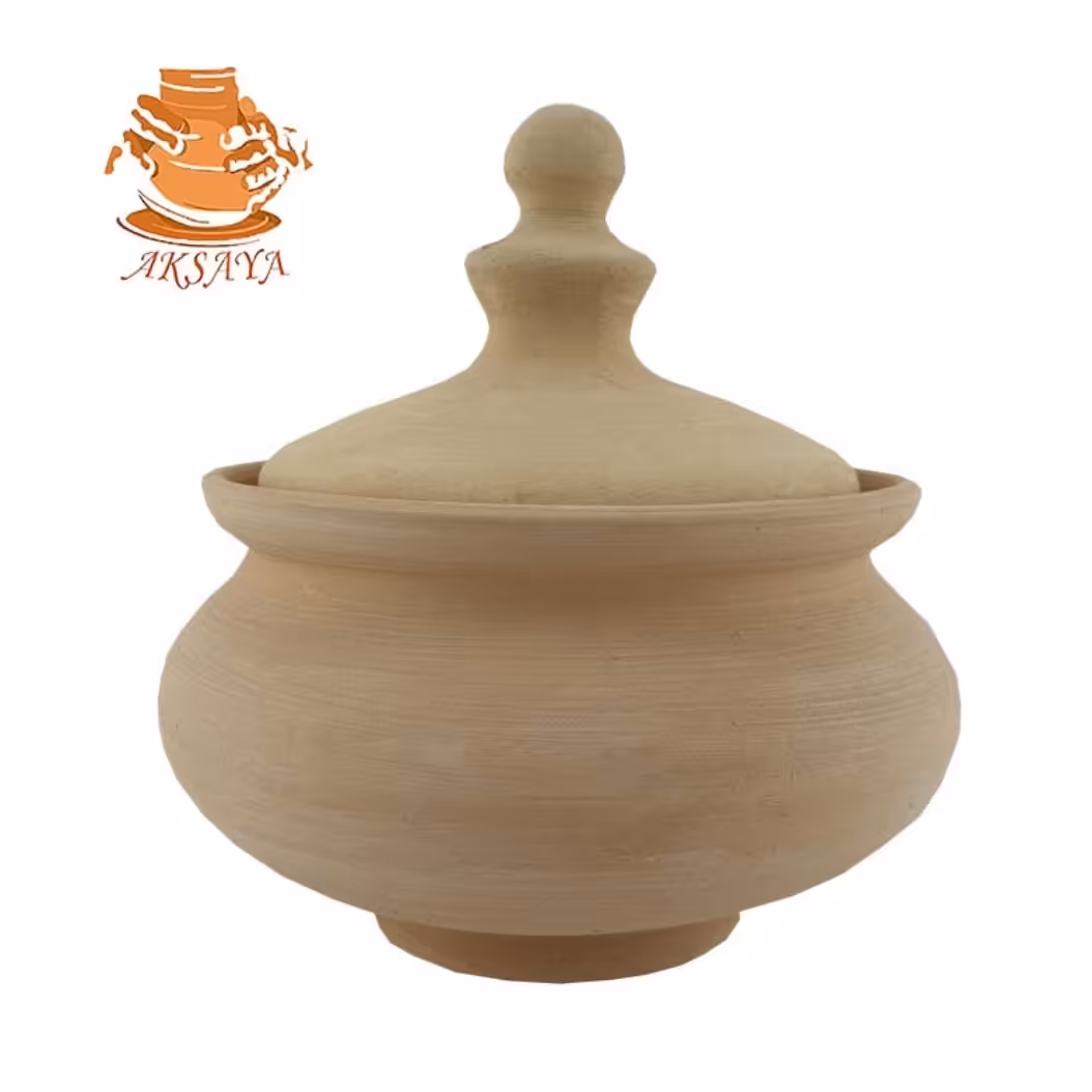 قندان سفالی خام

