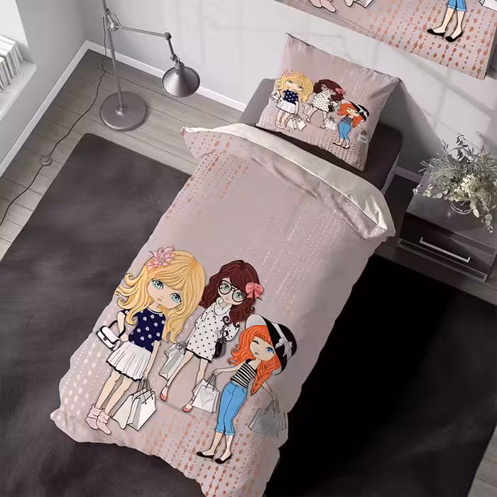 روتختی دخترانه طرح پرنسس های مدلینگ CS-1174