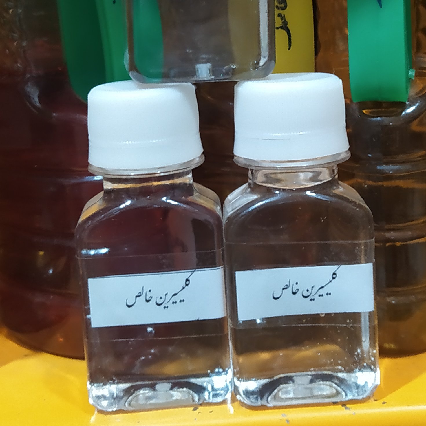 روغن گلیسیرین 120 سی سی خوراکی و ماساژ خالص گیاهی 