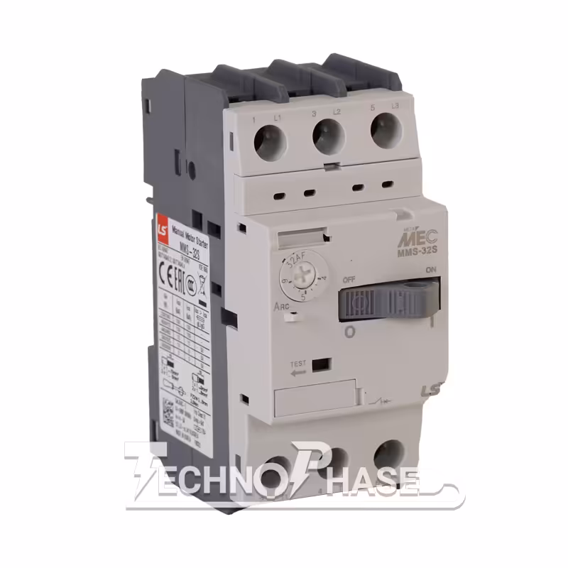 کلید حرارتی (محافظ موتور) LS مدل MMS32S رنج تنظیم:2/5-1/6