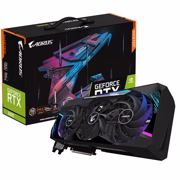 کارت گرافیک گیگابایت RTX 3090 MASTER 24G - پردیس پازار