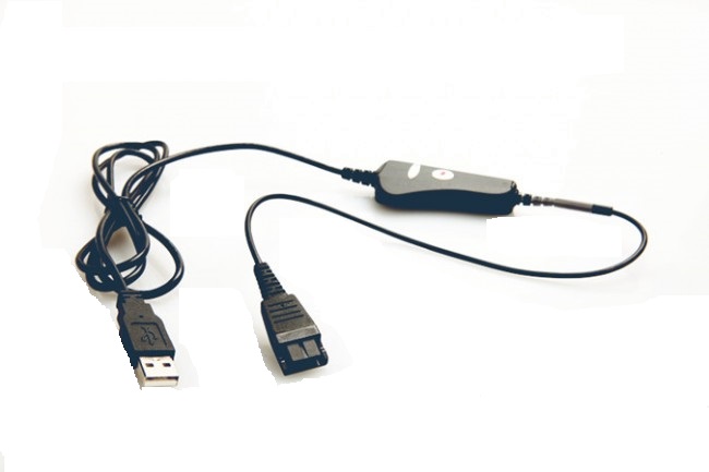 کابل رابط هدست وی تی مدل QD-USB