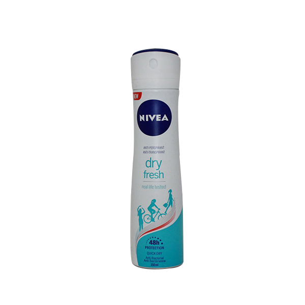 اسپری دئودورانت زنانه Dry Fresh نیوا 150 میل