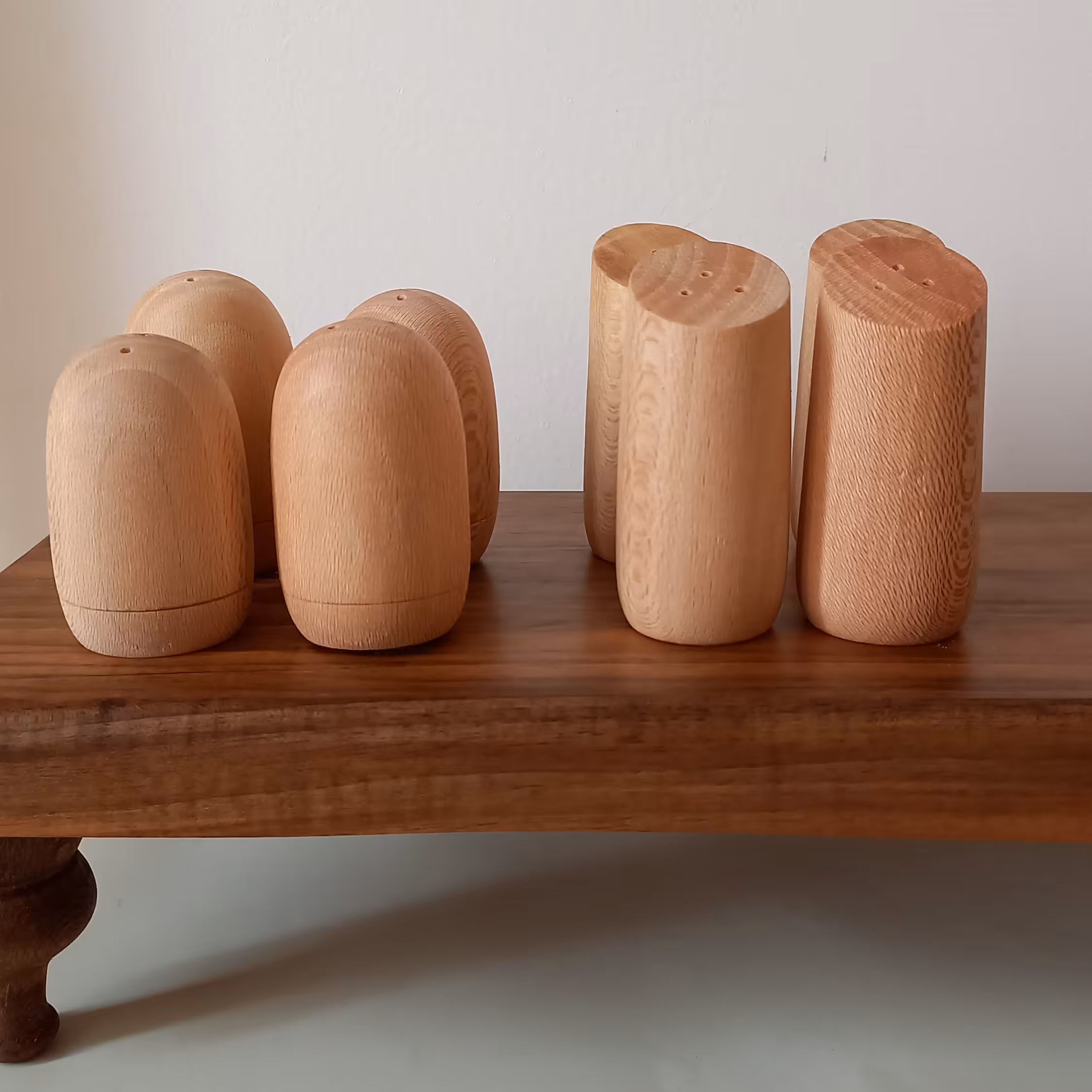 نمکدان چوبی چوب چنار