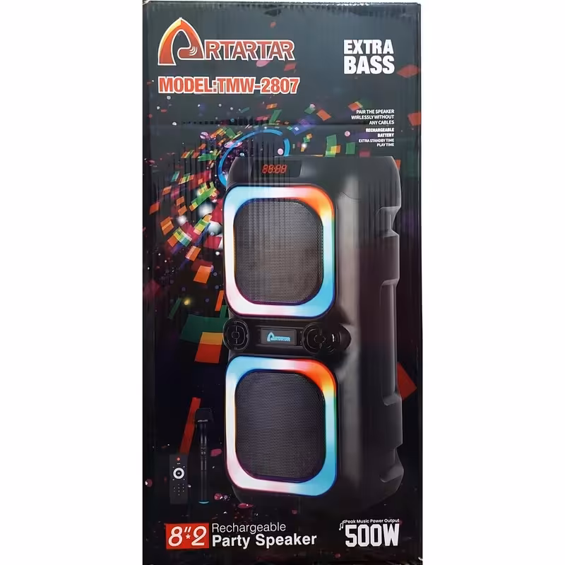 اسپیکر بلوتوثی قابل حمل آرتارتار مدل tmv-2807