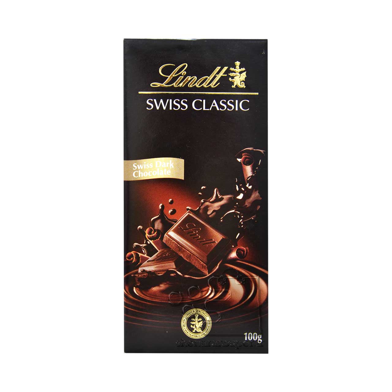 شکلات تلخ ( دارک ) 100 گرم کلاسیک لینت - lindt