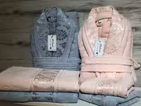 حوله ست عروس و داماد مودنا 10 تیکه