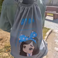 کوله نقاشی شده( سفارشی) 