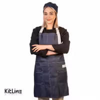 پیشبند جین آبی پوشاکو